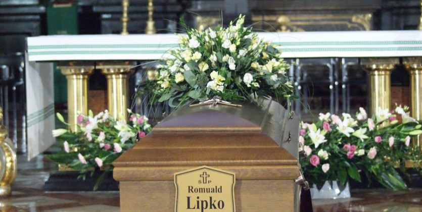 Msza pogrzebowa śp. Romualda Lipko
