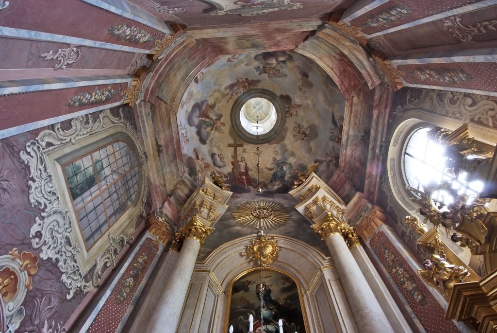 Kopuła kaplicy w archikatedrze